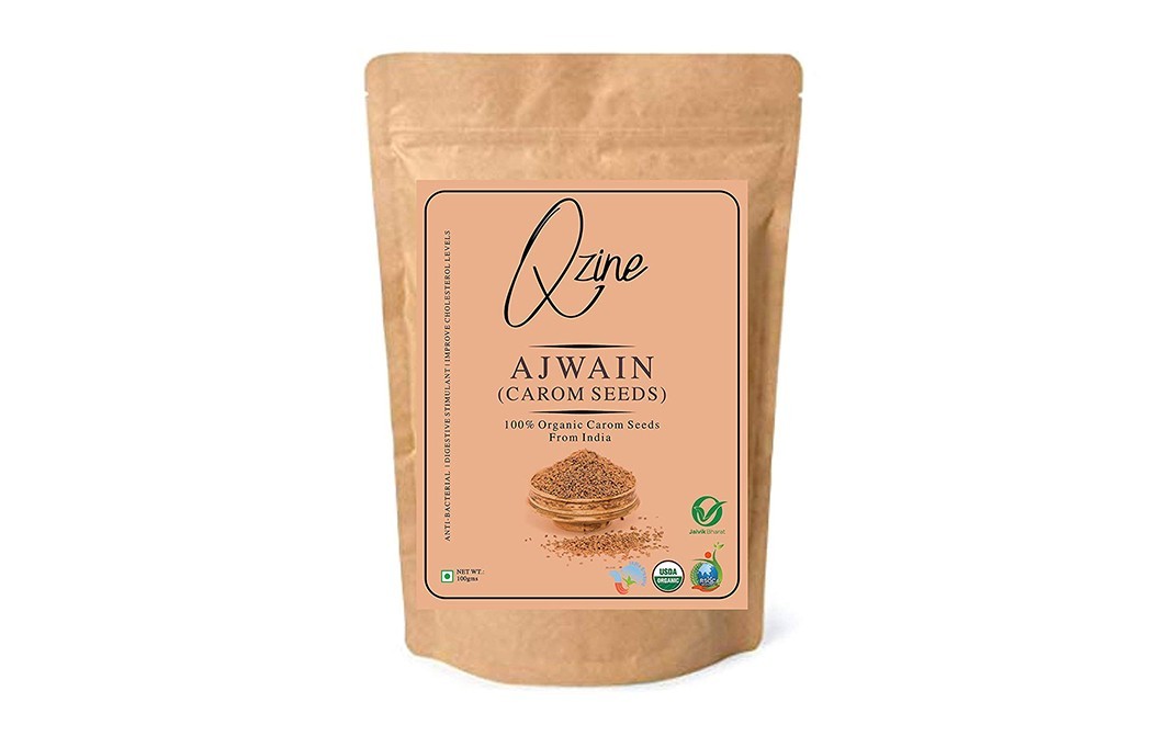 Qzine Ajwain (Carom Seeds)    Pack  100 grams